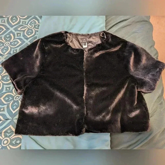 Echo Faux Bolero Jacket M/L NWT - Picture 1 of 3